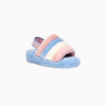 UGG Pride Fluff Yeah - Badesandaler Dame - Stripete (NO-C809)